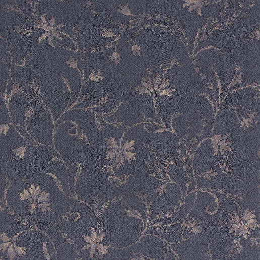Brintons Classic Florals Parterre Blue Broadloom 3/38176 Kings
